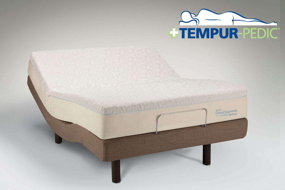 tempur pedic tempur cloud supreme breeze king mattress