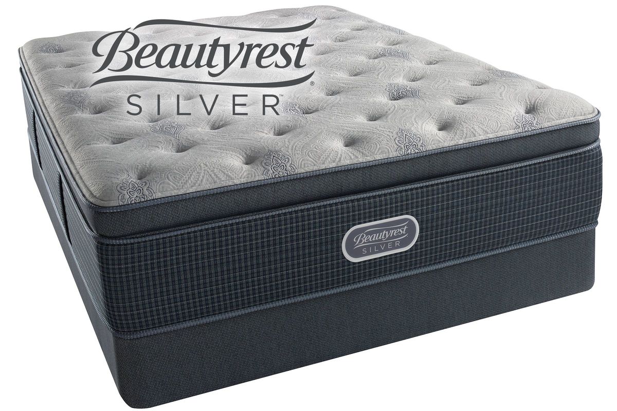 beautyrest silver hidden ridge king mattress set