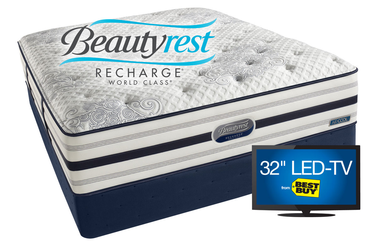 beautyrest recharge linden hill firm pillowtop king mattress