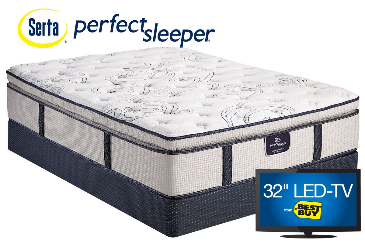 serta perfect sleeper quilted with pillow fill mattress