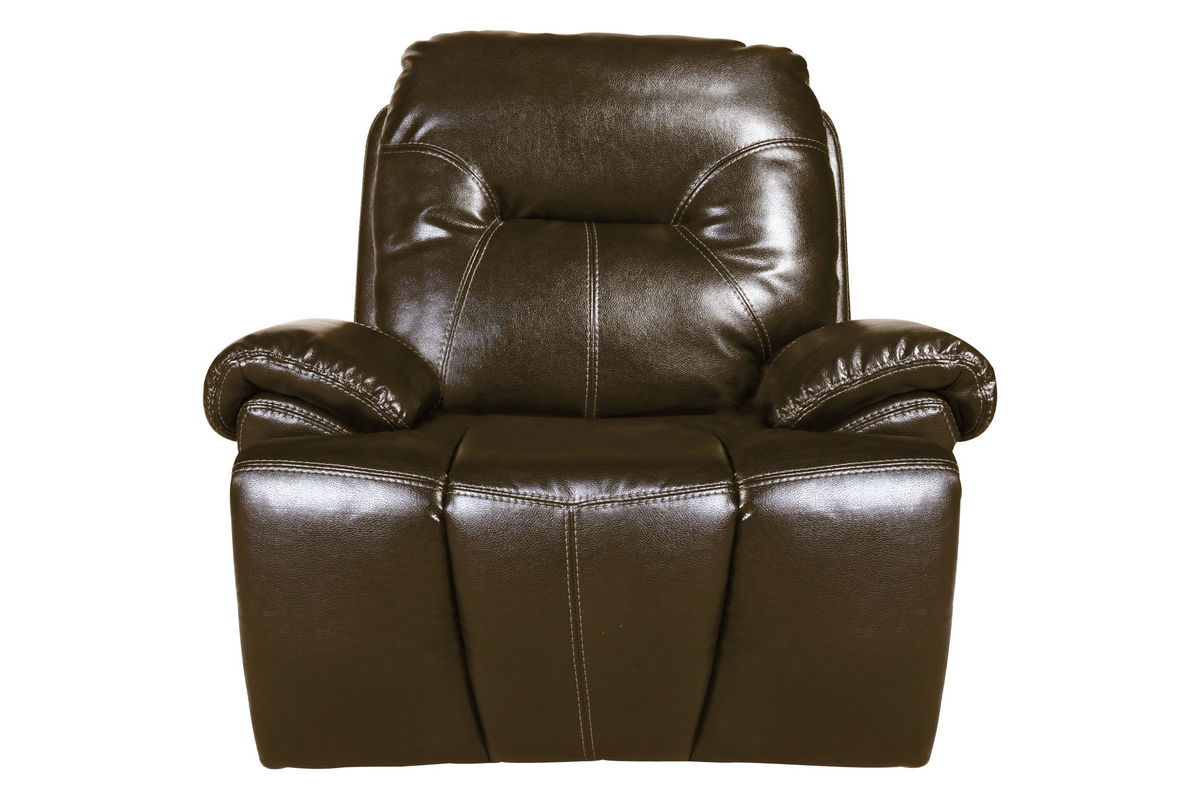 florence leather sofa recliner chestnut