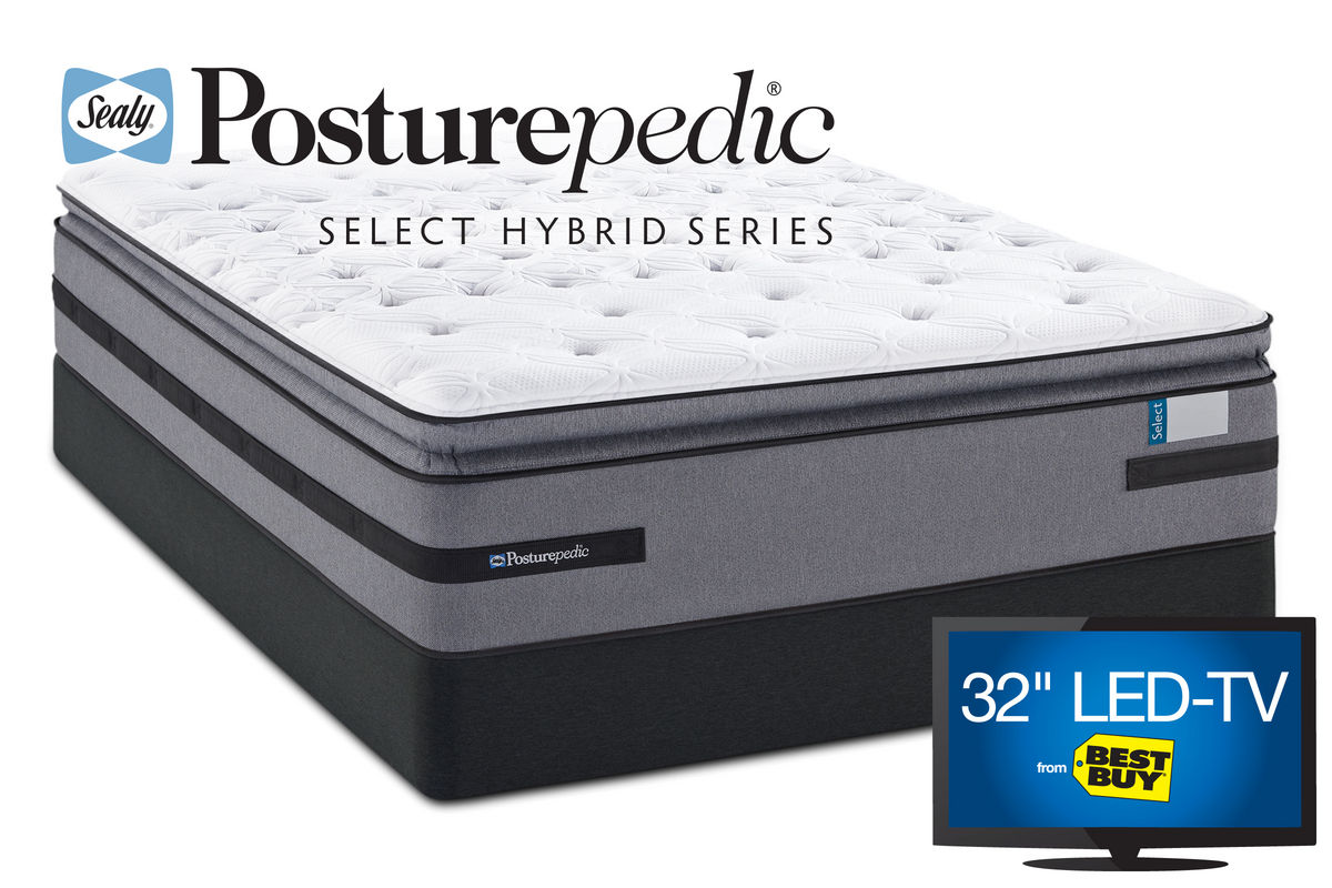 sealy posturepedic hybrid gold ultra plush mattress queen