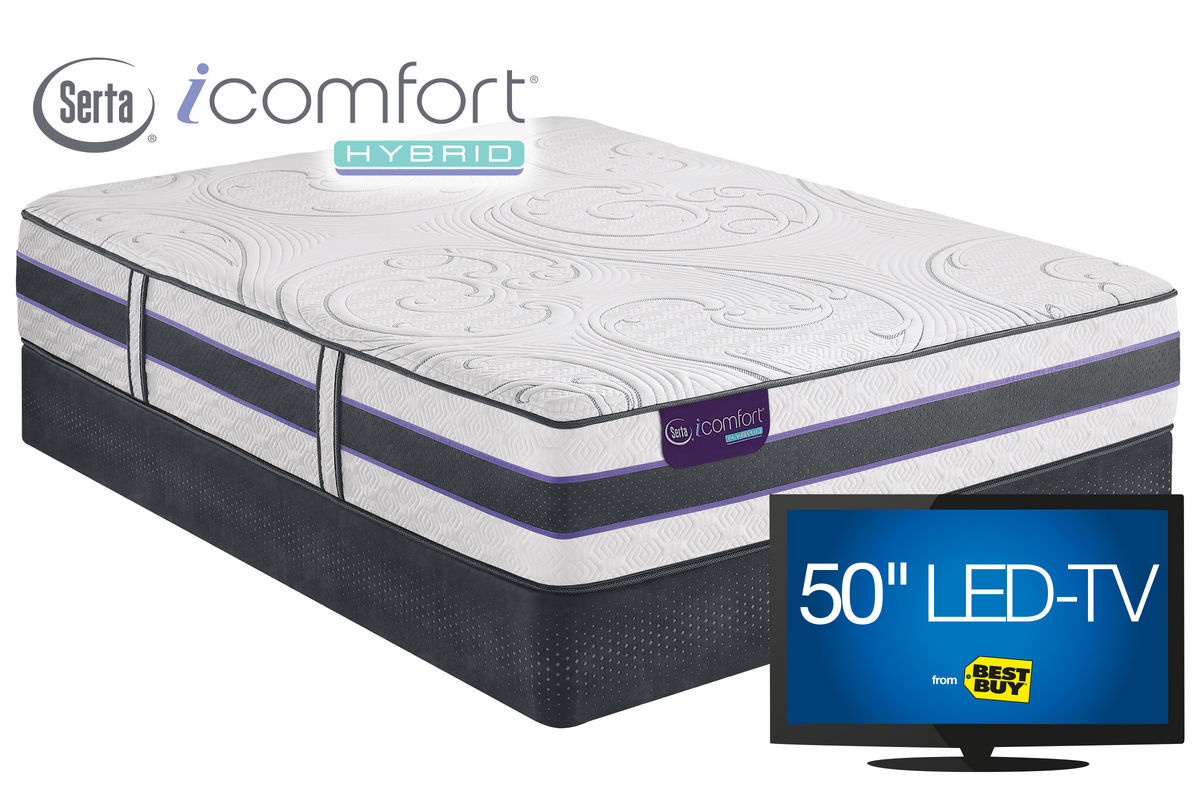 Serta® Icomfort® Hybrid Hb 500 S King Mattress At Gardner White