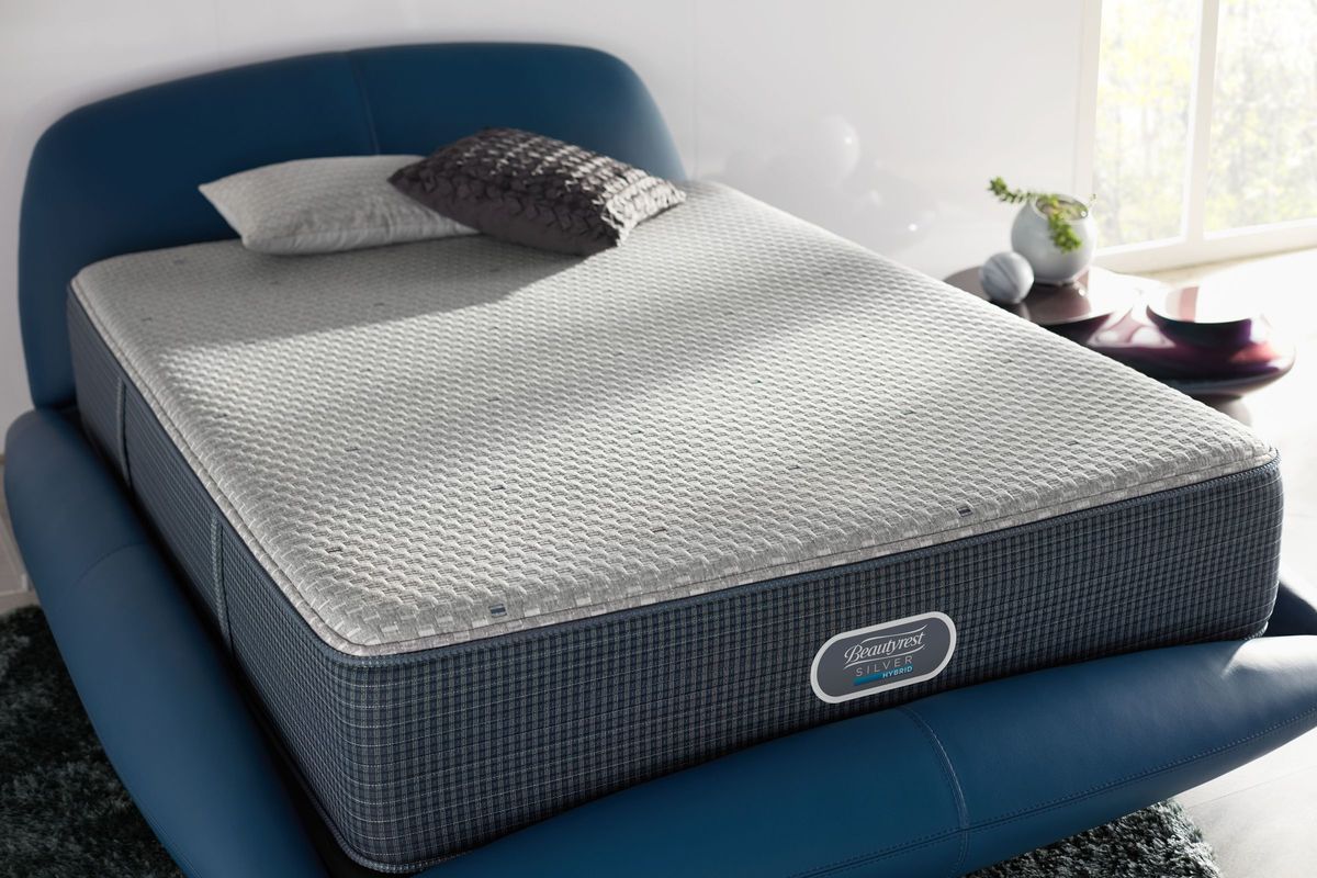 beautyrest silver hybrid brx1000-c plush king mattress