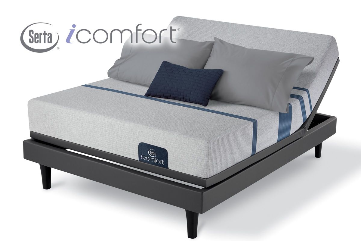 serta motion perfect blue fusion icomfort mattress queen