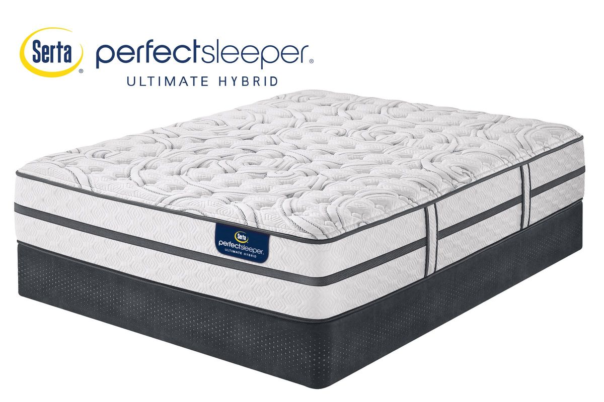 serta perfect sleeper edgecourt plush queen mattress only