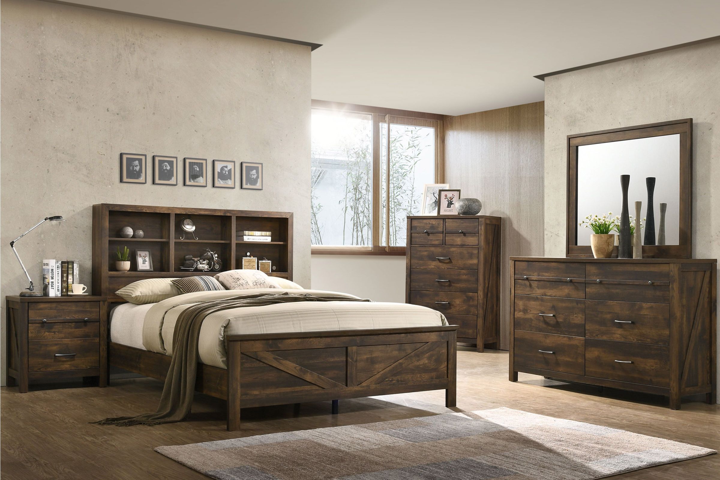 Hayfield 5 Piece Full Bedroom Set