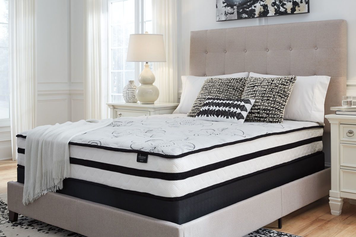 sierra sleep chime hybrid 10 in plush mattress