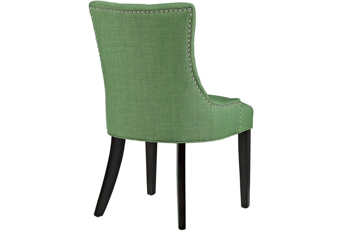 Regent Upholstered Dining Chair in Kelly Green by Modway
