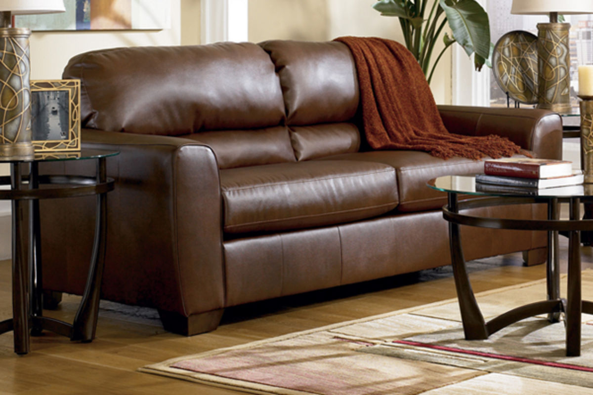 alper durablend full sleeper sofa leather