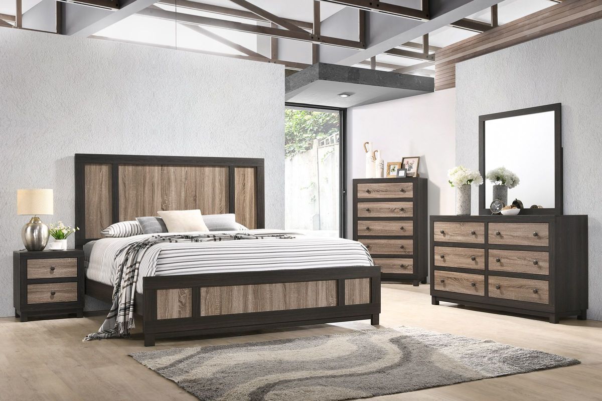 henley two tone bedroom furniture