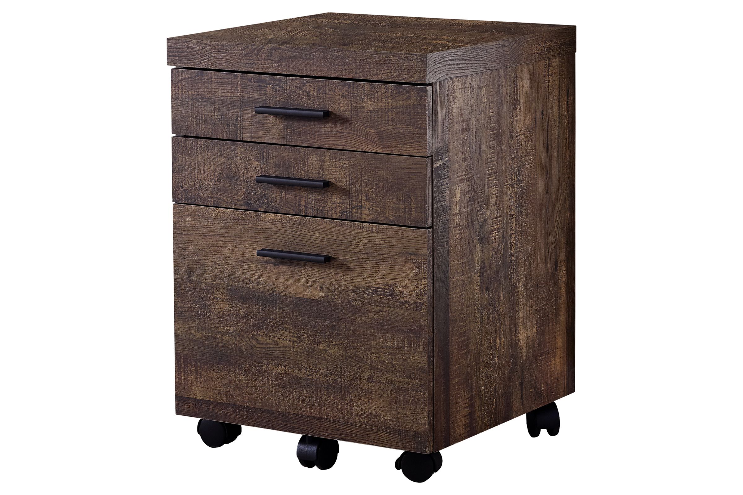 Brown Reclaimed Wood Filing Cabinet By Monarch At Gardner White