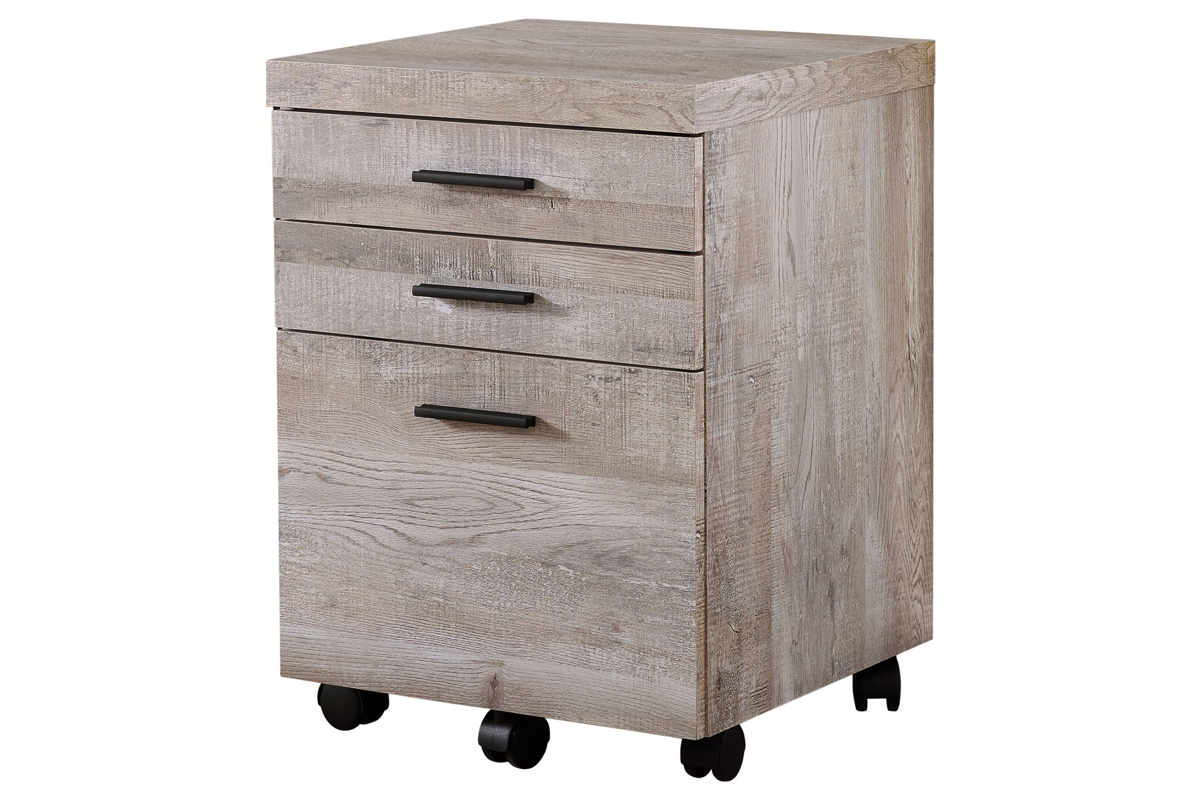 Taupe Reclaimed Wood Filing Cabinet By Monarch At Gardner White