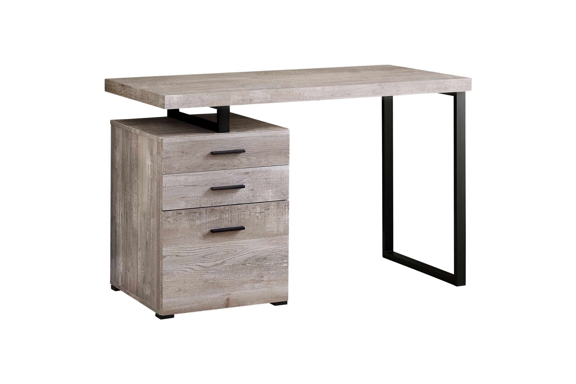 Taupe 48 Reclaimed Wood Computer Desk By Monarch At Gardner White