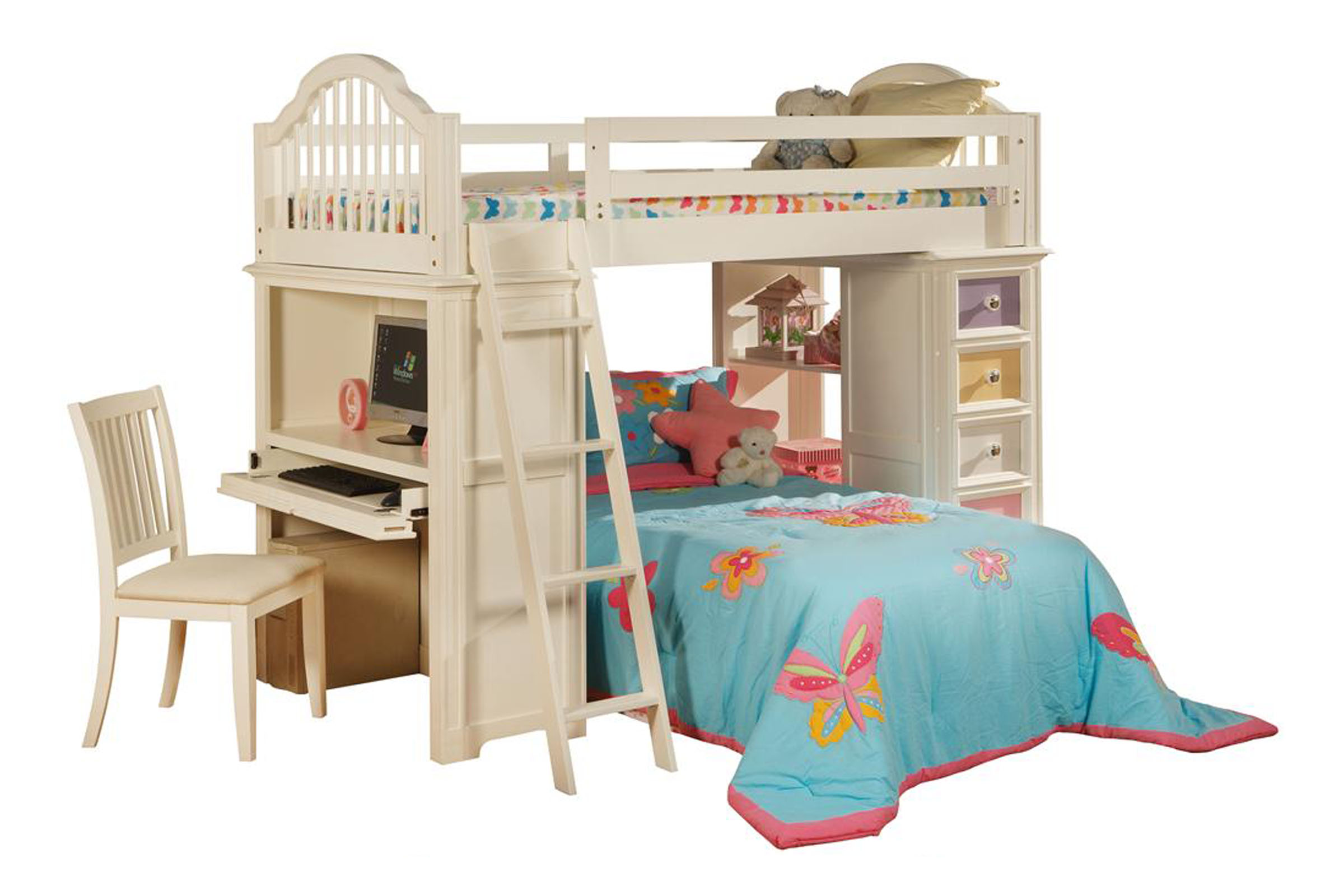 Jenny Twin Loft Bedroom Set