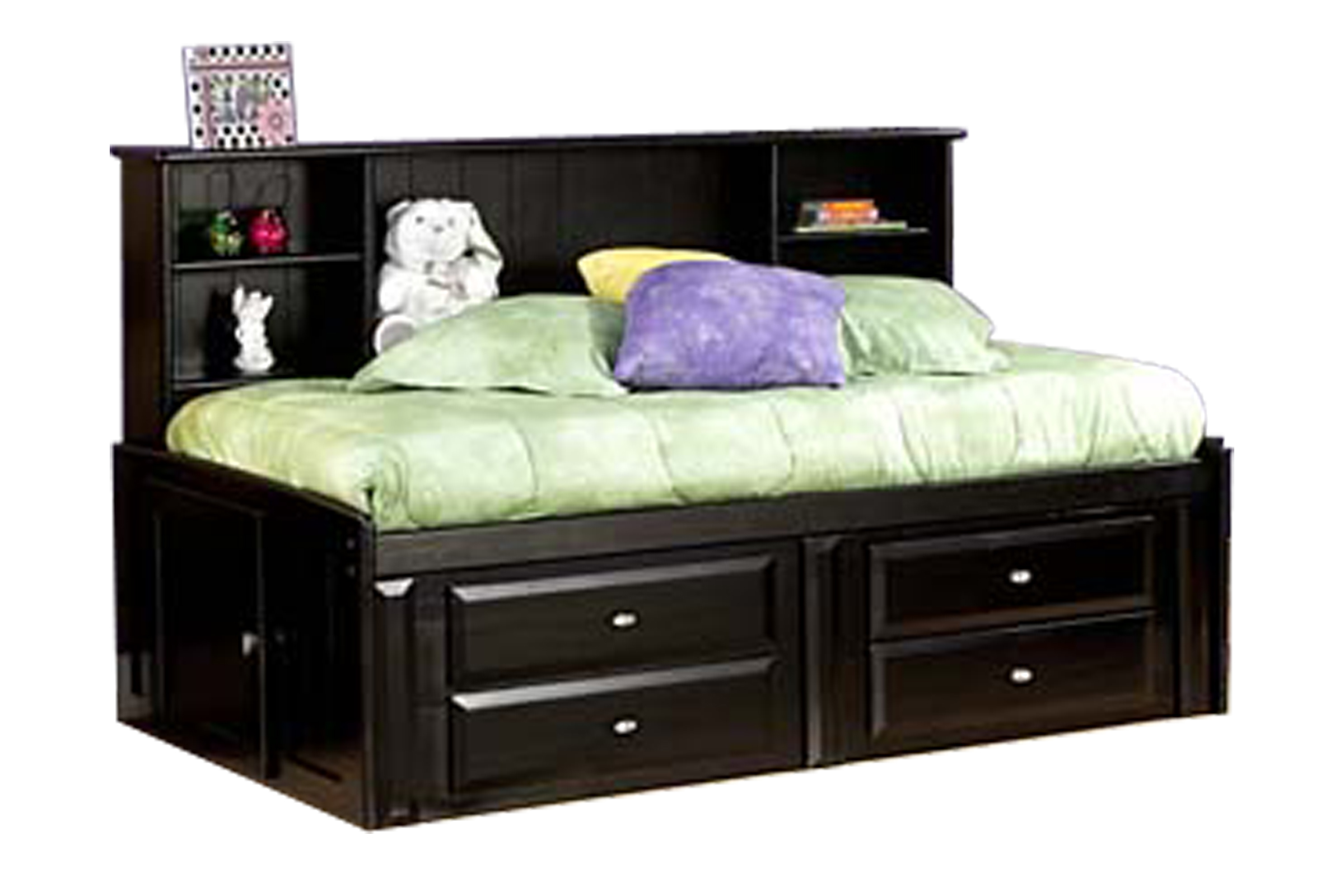 Laguna Black Twin Roomsaver Bed