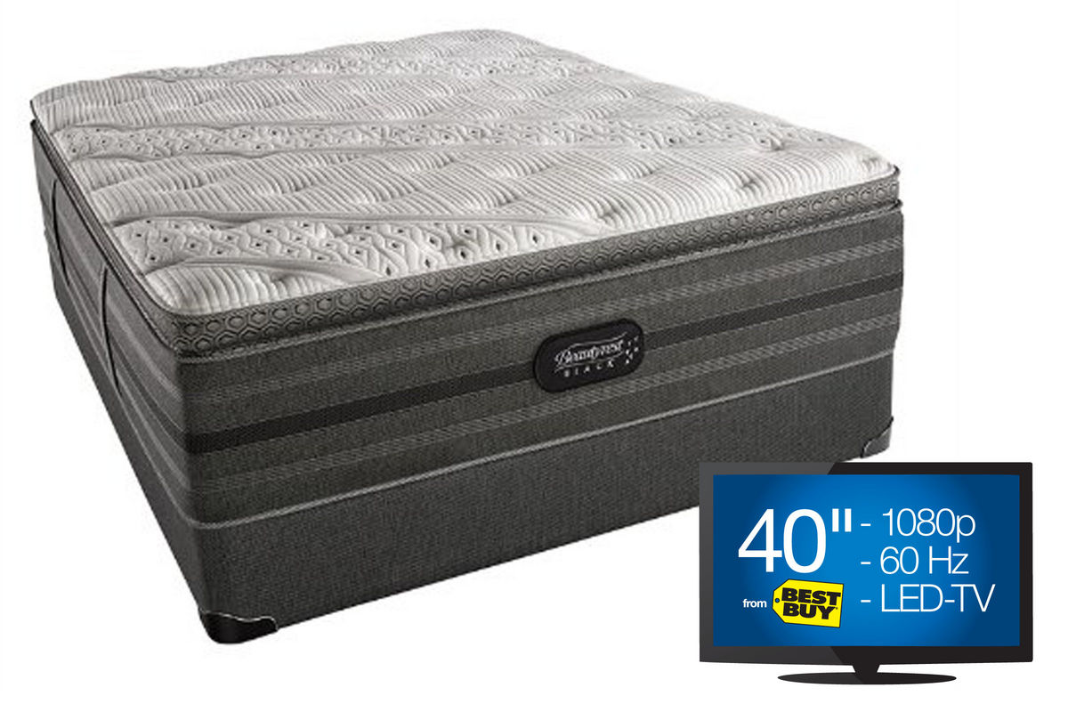 Beautyrest® Black® Kate™ Plush Pillow Top Twin XL Mattress