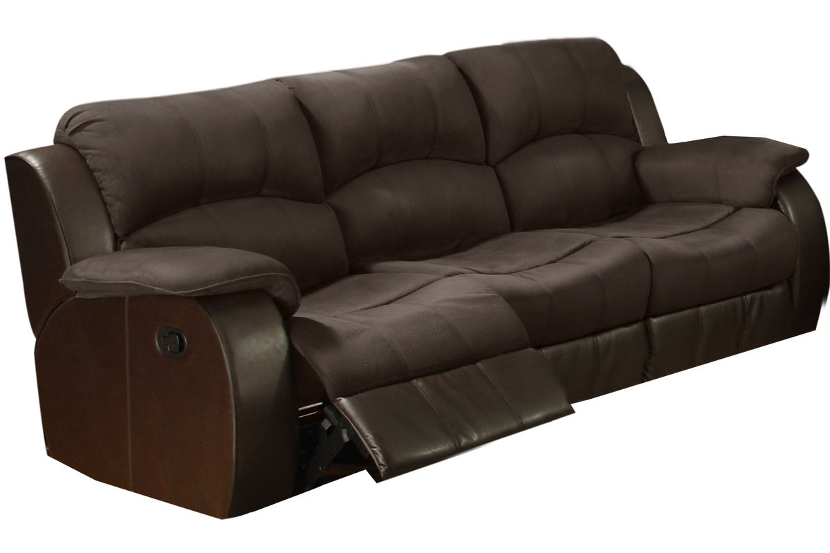 Lorenzo Microfiber Reclining Sofa   59505 1200x800 