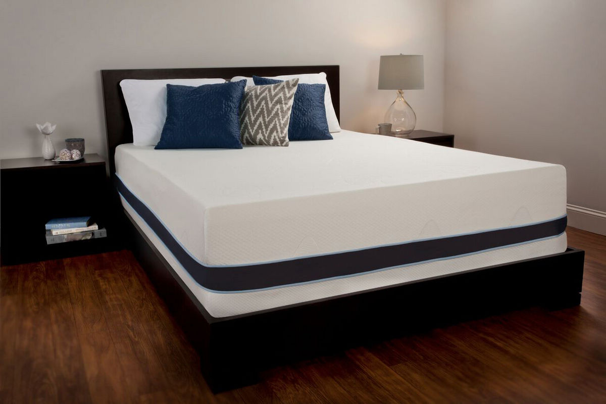 sealy 14 memory foam mattress