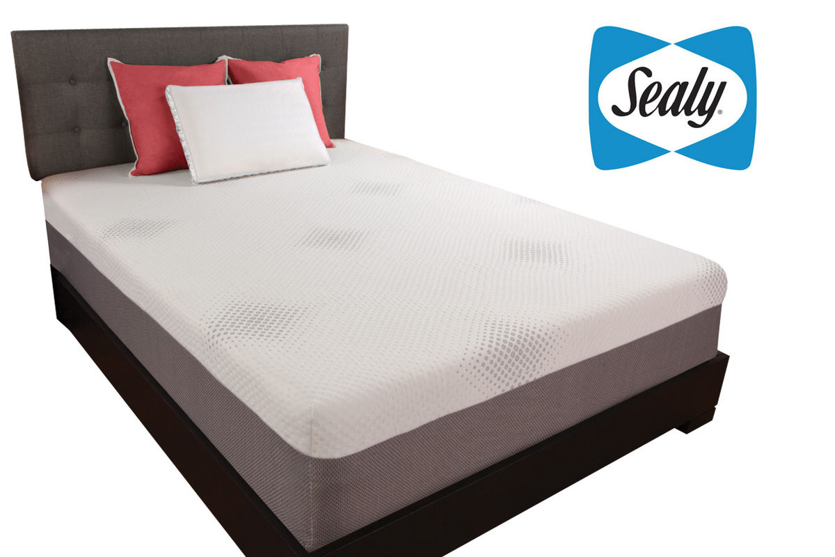 sealy posturepedic 10 memory foam mattress only