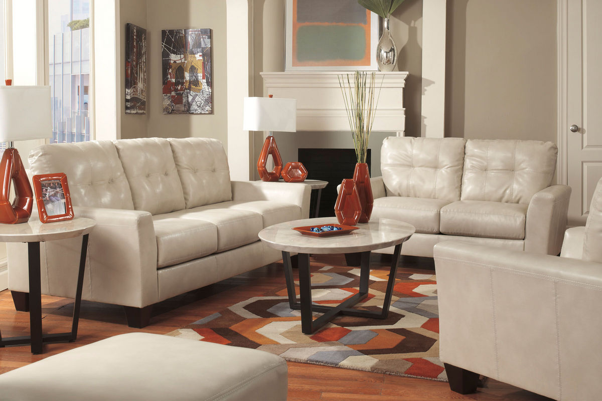 Talin Leather Chaise Lounge at Gardner-White