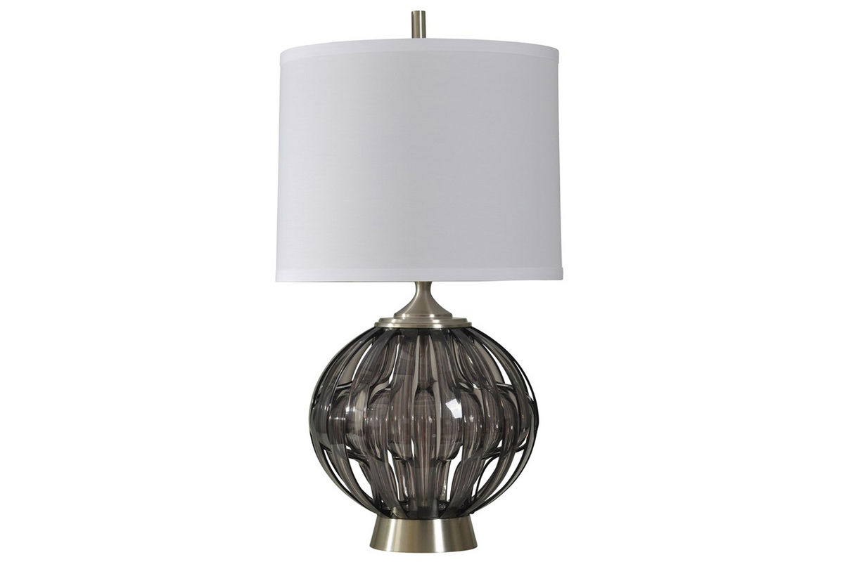 purple living room table lamps