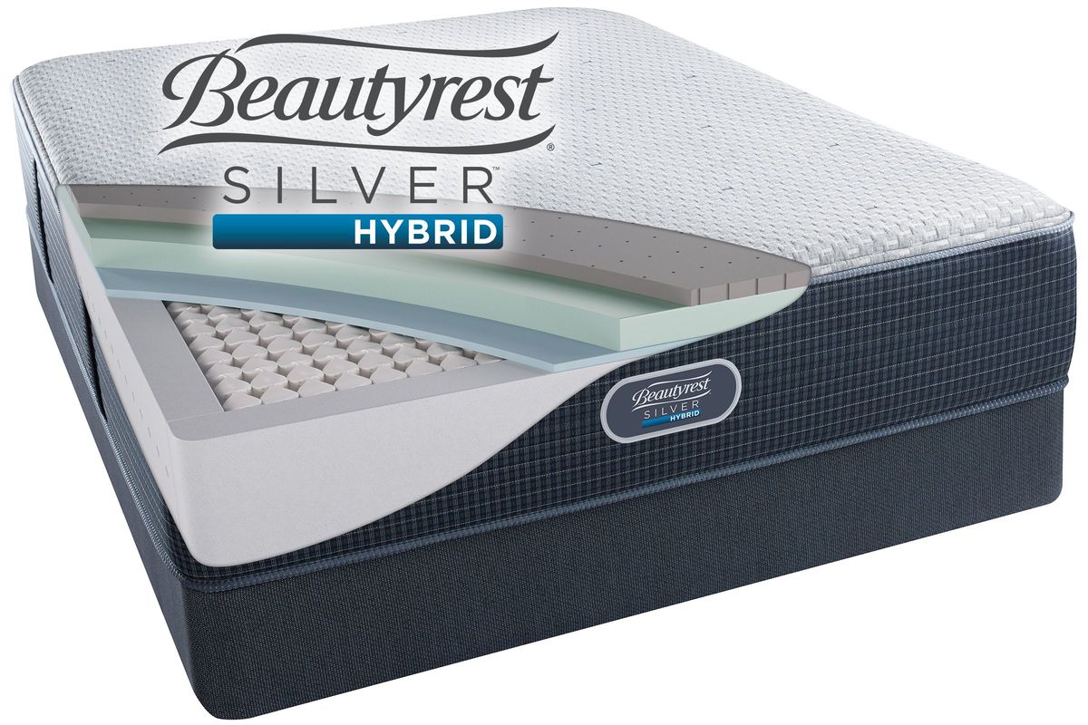 beautyrest silver firm queen mattress