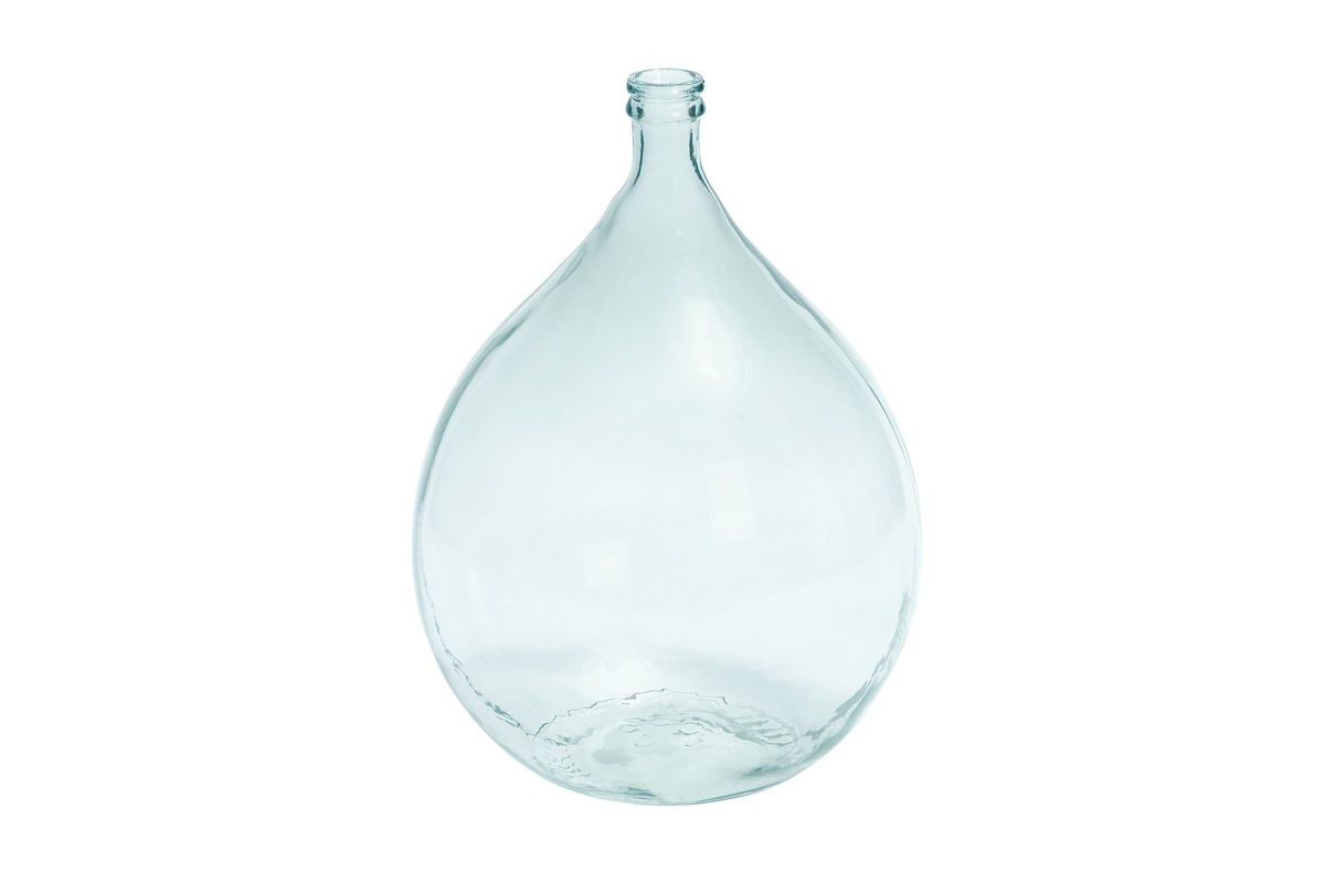 Download Updated Traditional Decorative Clear Glass Bottle Spouted Vase
