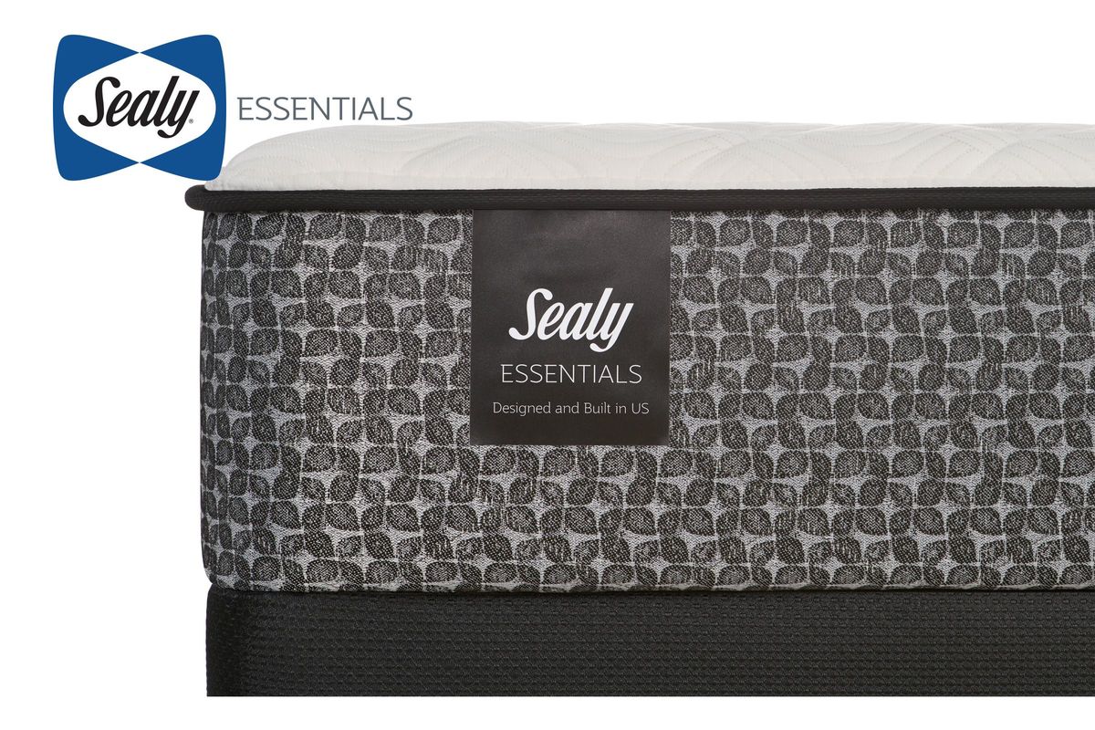 sealy essentials hillside road plush queen mattress