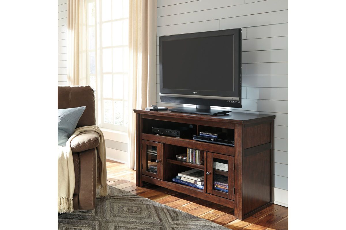 Harpan Medium TV Stand by Ashley at Gardner-White